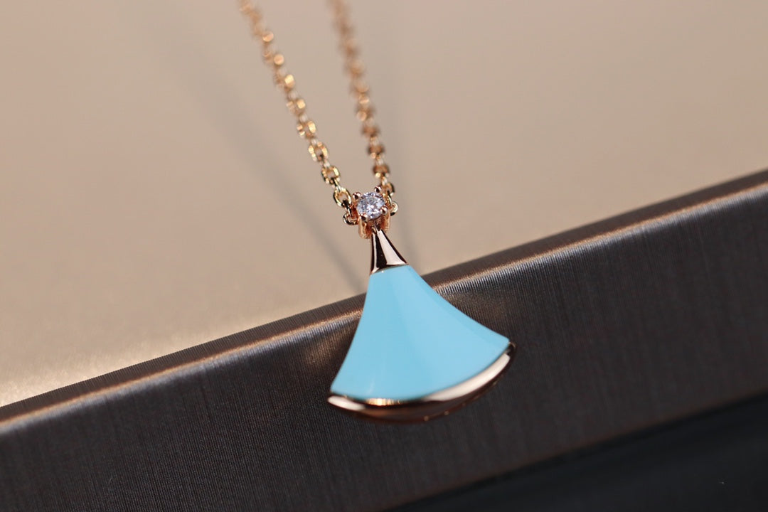 [⭐Shinejoy]DREAM NECKLACE TURQUOISE PINK GOLD