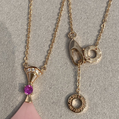 [⭐Shinejoy]DREAM NECKLACE PINK OPAL