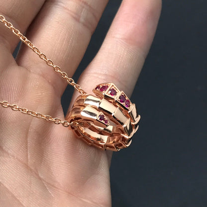 [⭐Shinejoy]SERPENTI PEDANT NECKLACE