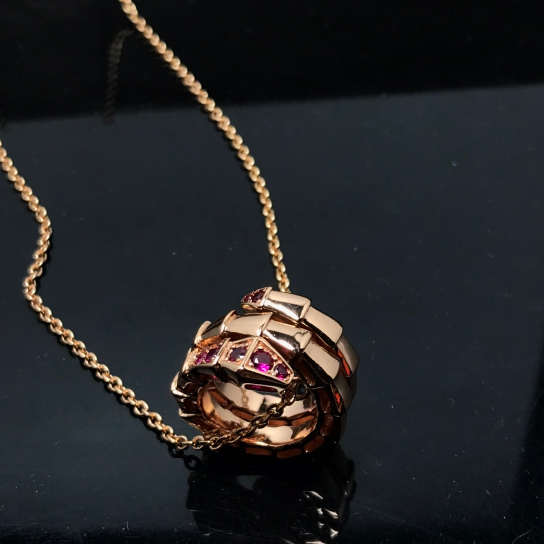 [⭐Shinejoy]SERPENTI PEDANT NECKLACE