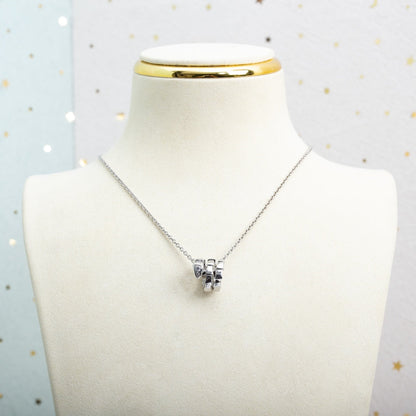 [⭐Shinejoy]SERPENTI SILVER NECKLACE DIAMOND