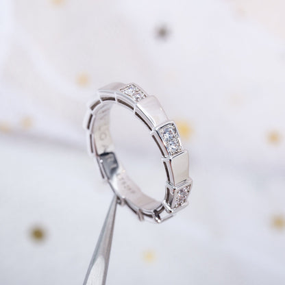 [⭐Shinejoy]SERPENTI RING SILVER  3MM