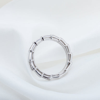 [⭐Shinejoy]SERPENTI RING SILVER  3MM