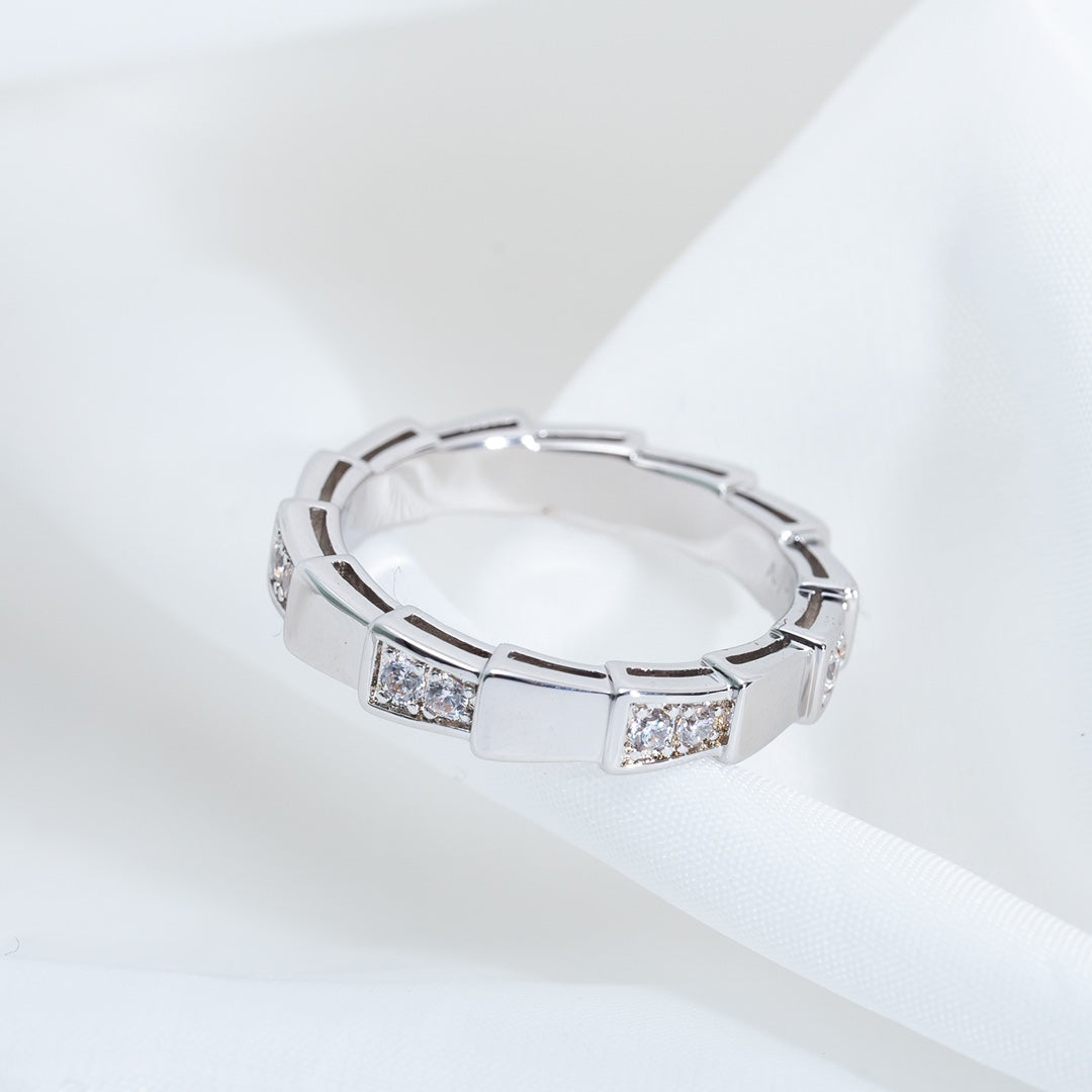 [⭐Shinejoy]SERPENTI RING SILVER  3MM