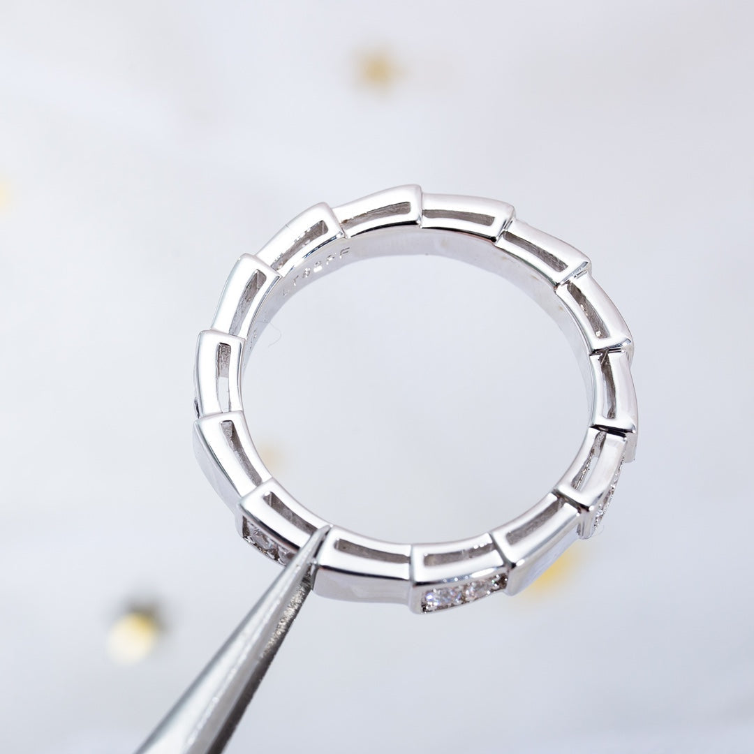 [⭐Shinejoy]SERPENTI RING SILVER  3MM