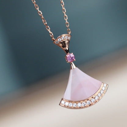 [⭐Shinejoy]DREAM NECKLACE PINK MOP DIAMOND