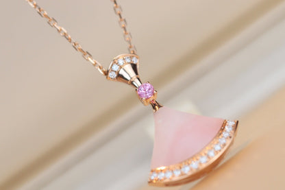 [⭐Shinejoy]DREAM NECKLACE PINK MOP DIAMOND