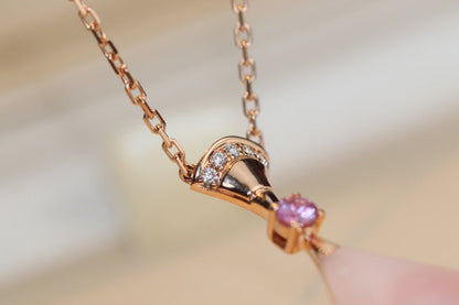 [⭐Shinejoy]DREAM NECKLACE PINK MOP DIAMOND