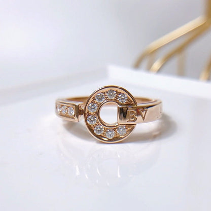 [⭐Shinejoy]DREAM RING DIAMOND PINK GOLD