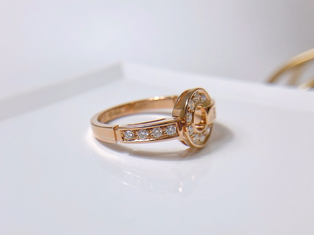 [⭐Shinejoy]DREAM RING DIAMOND PINK GOLD