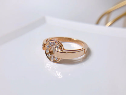 [⭐Shinejoy]DREAM RING DIAMOND PINK GOLD