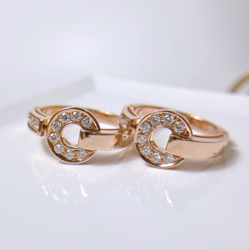 [⭐Shinejoy]DREAM RING DIAMOND PINK GOLD
