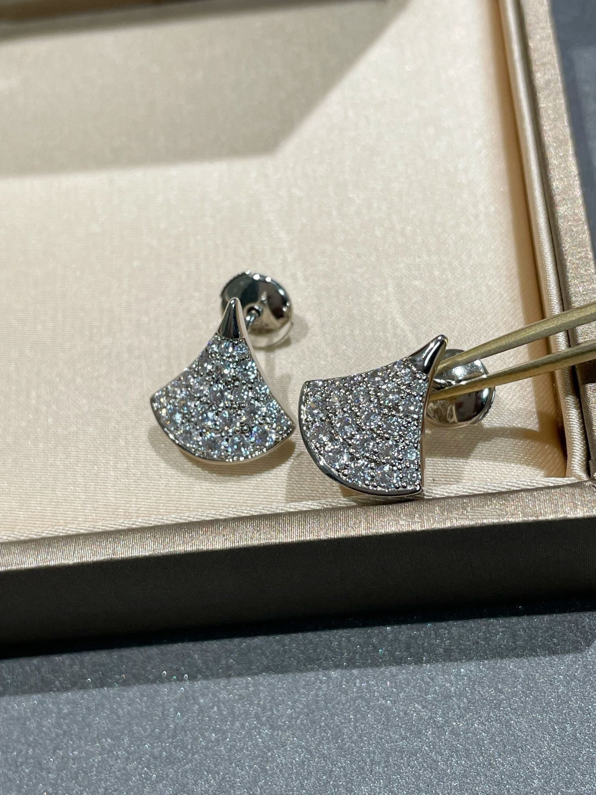 [⭐Shinejoy]DREAM STUD EARRINGS DIAMOND