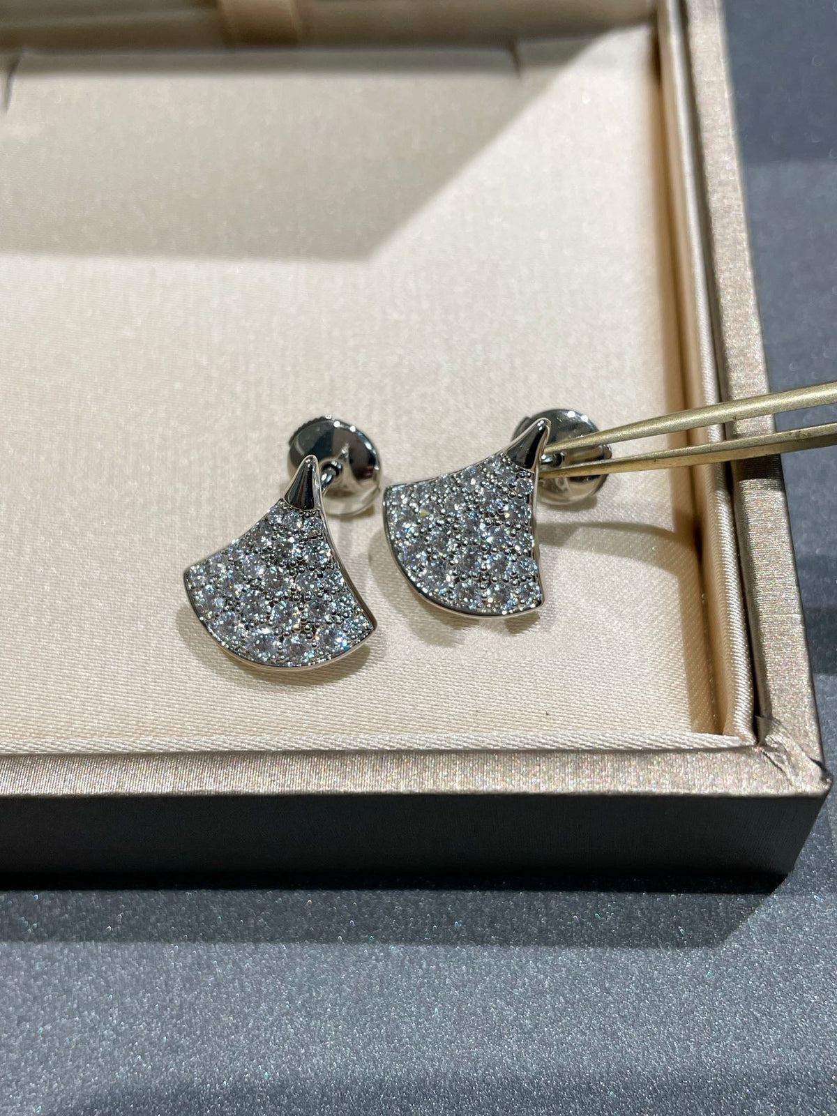 [⭐Shinejoy]DREAM STUD EARRINGS DIAMOND