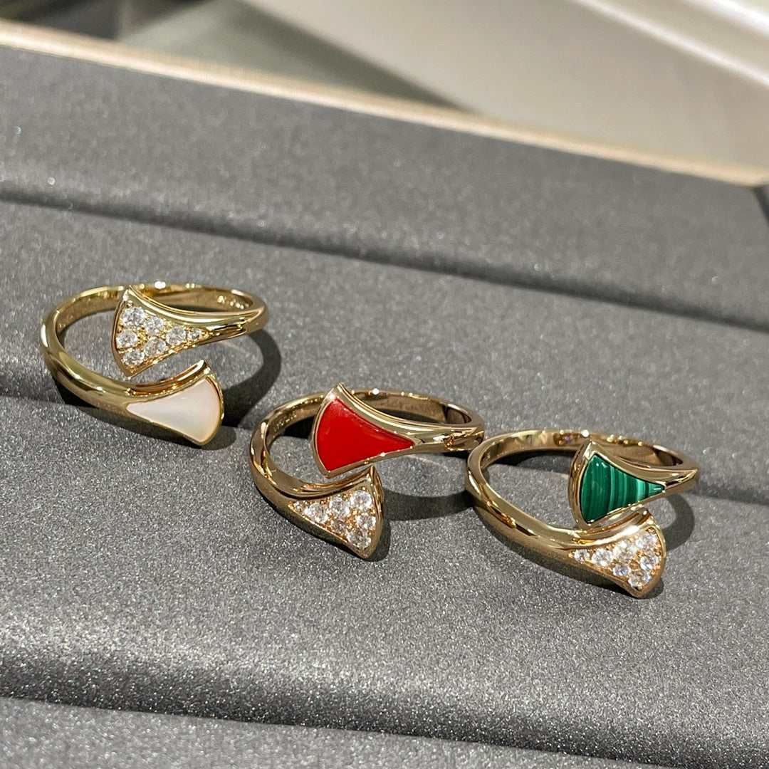 [⭐Shinejoy]DREAM RING PINK GOLD DIAMOND