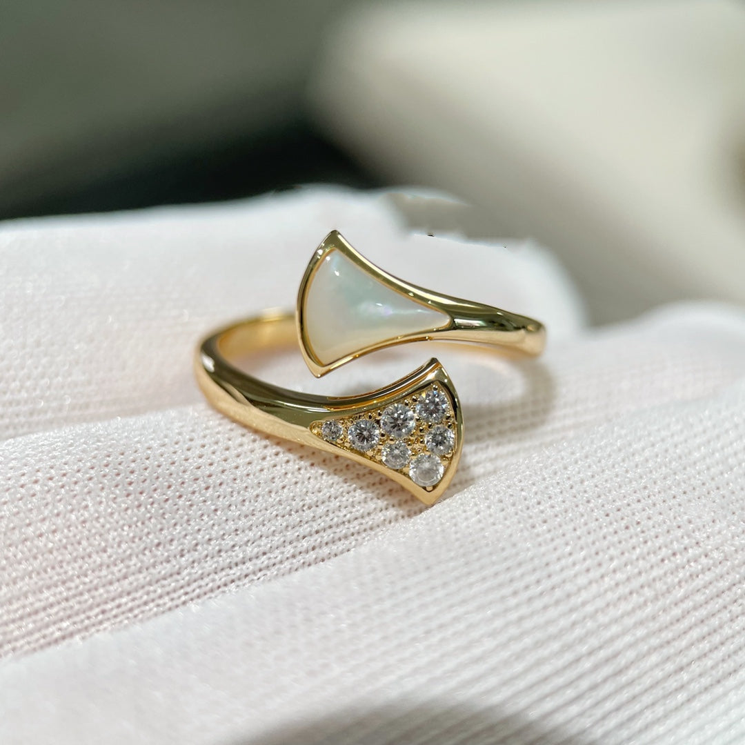 [⭐Shinejoy]DREAM RING PINK GOLD DIAMOND
