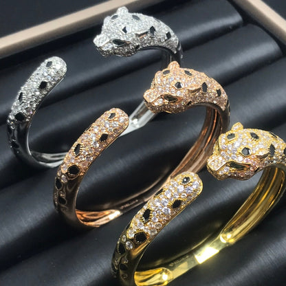 [⭐Shinejoy]PANTHERE BIG BRACELET DIAMONDS
