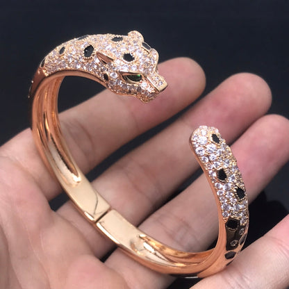 [⭐Shinejoy]PANTHERE BIG BRACELET DIAMONDS