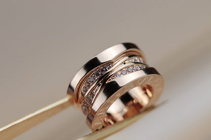 [⭐Shinejoy]ZERO 1 PINK GOLD DIAMOND NECKLACE