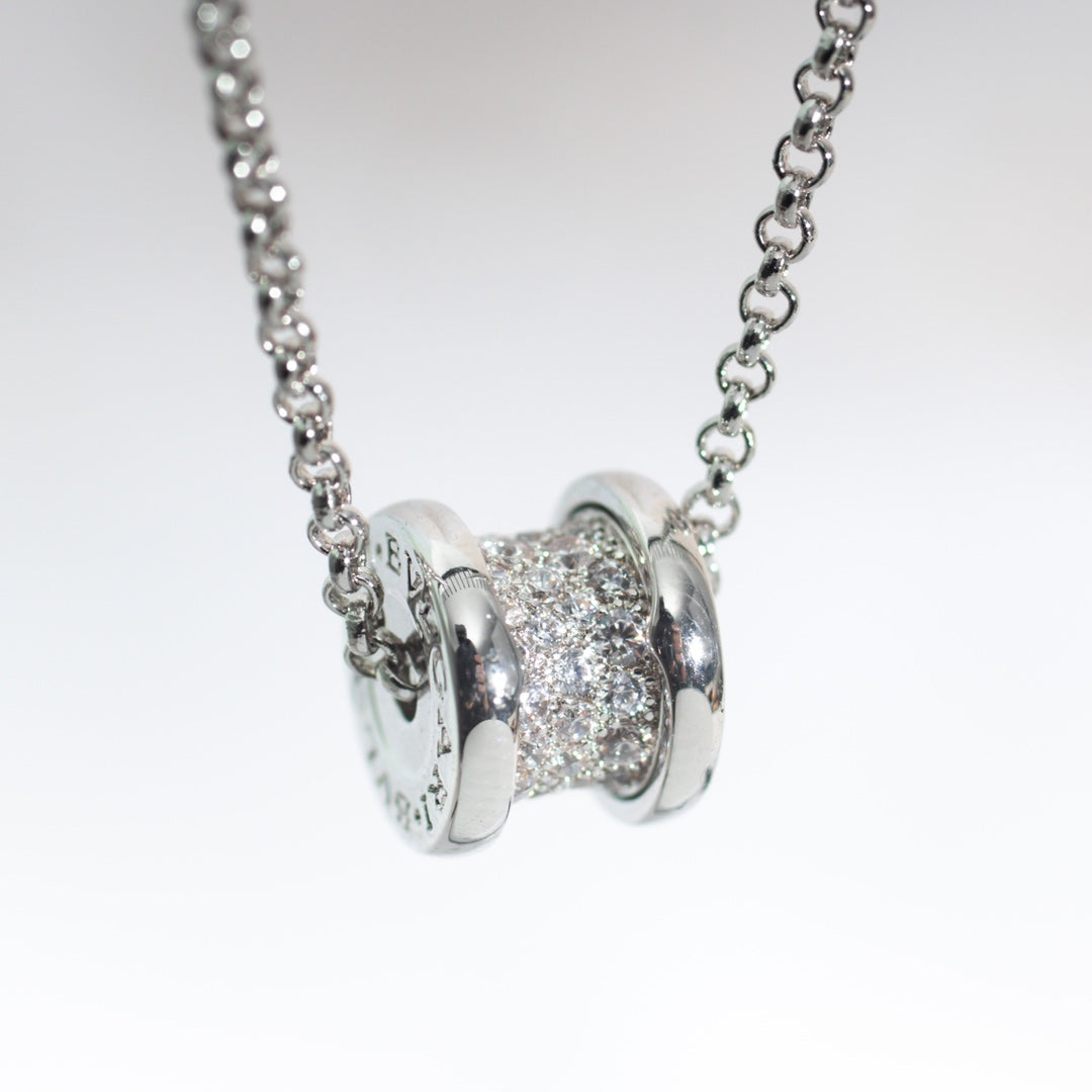 [⭐Shinejoy]ZERO 1 SILVER DIAMOND NECKLACE