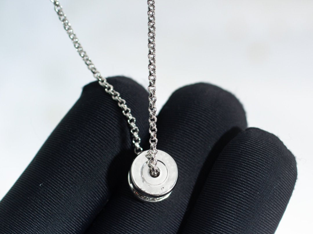 [⭐Shinejoy]ZERO 1 SILVER DIAMOND NECKLACE