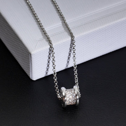 [⭐Shinejoy]ZERO 1 SILVER DIAMOND NECKLACE