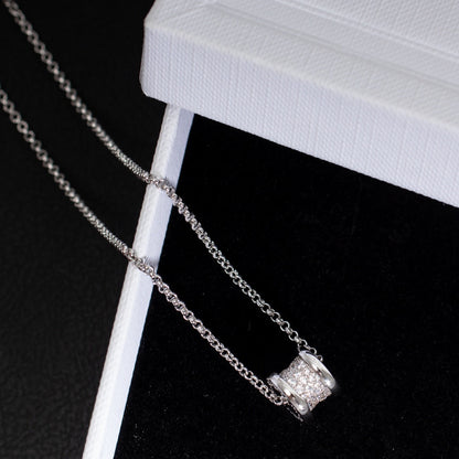 [⭐Shinejoy]ZERO 1 SILVER DIAMOND NECKLACE