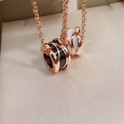 [⭐Shinejoy]ZERO 1 FOUR BAND PINK GOLD CERAMIC