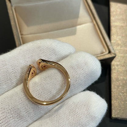 [⭐Shinejoy]DREAM MOP DIAMOND OPEN RING