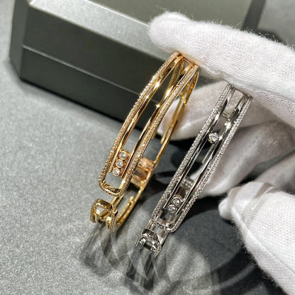 [⭐Shinejoy]MOVE 10TH PAVED DIAMOND BRACELET