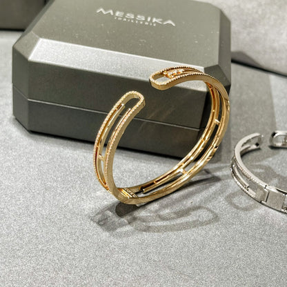 [⭐Shinejoy]MOVE 10TH PAVED DIAMOND BRACELET