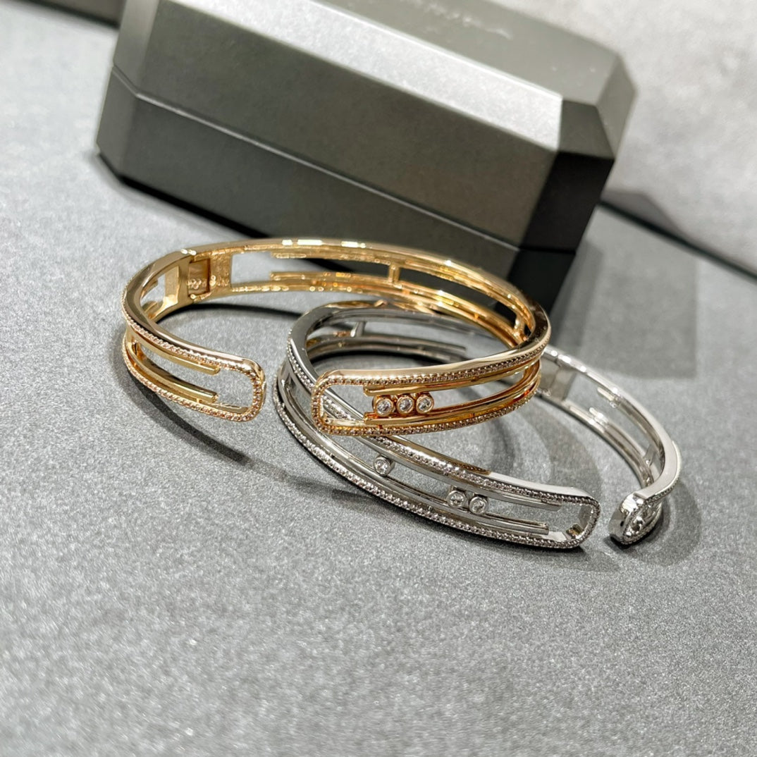 [⭐Shinejoy]MOVE 10TH PAVED DIAMOND BRACELET
