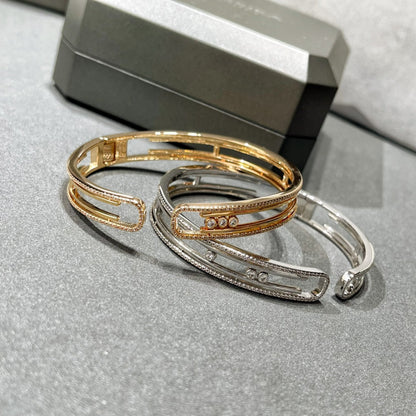 [⭐Shinejoy]MOVE 10TH PAVED DIAMOND BRACELET