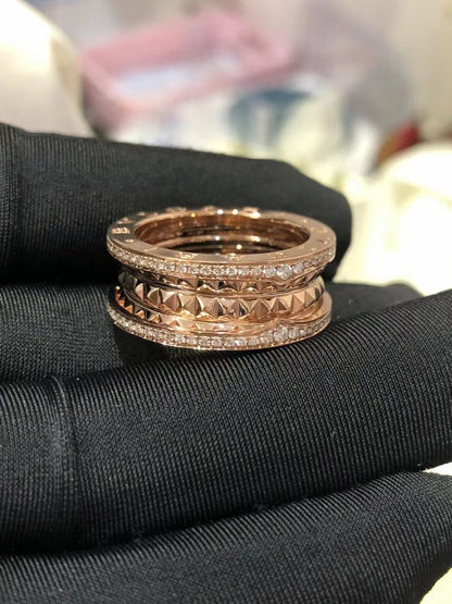 [⭐Shinejoy]ZERO 1 ROCK DIAMOND PINK GOLD