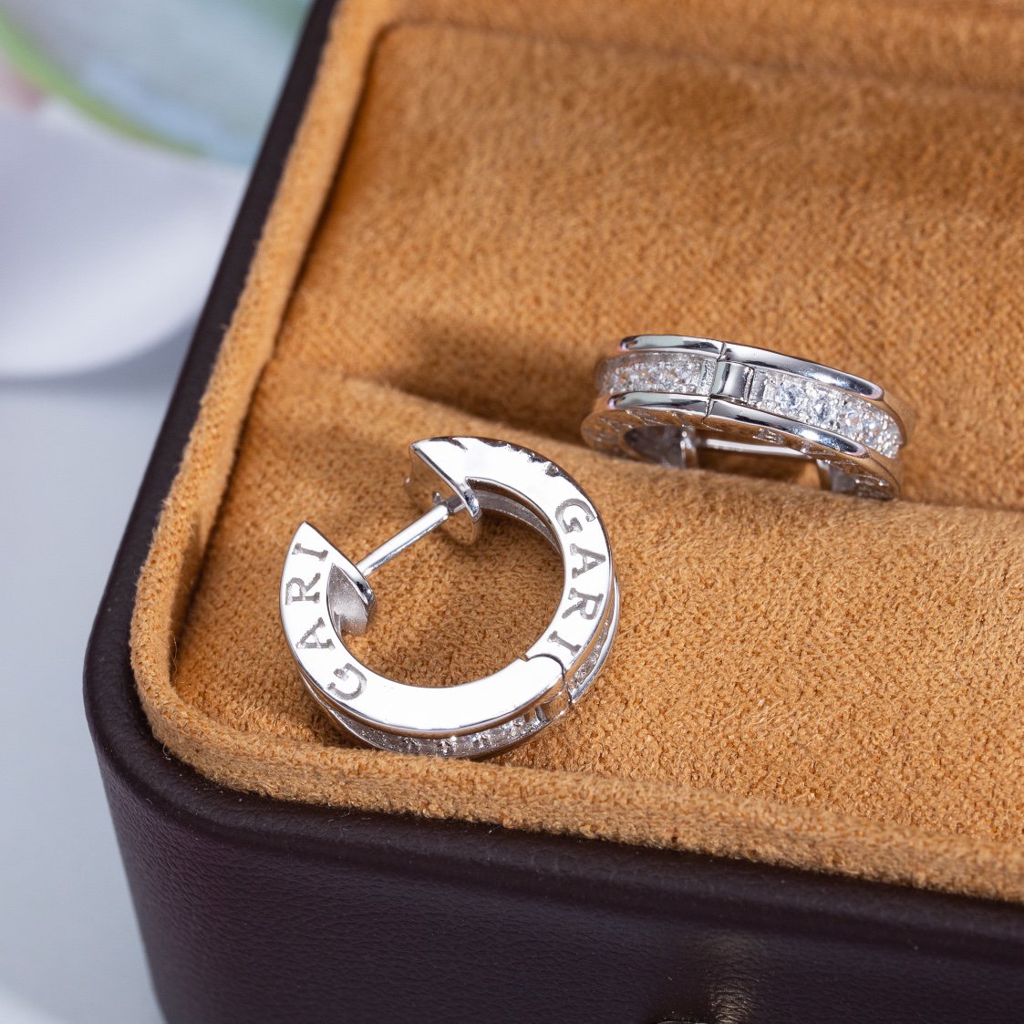 [⭐Shinejoy]ZERO 1 MINI SILVER DIAMOND EARRINGS