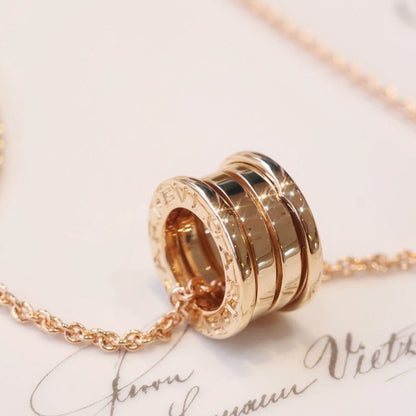 [⭐Shinejoy]ZERO 1 PINK GOLD NECKLACE