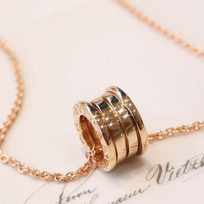 [⭐Shinejoy]ZERO 1 PINK GOLD NECKLACE