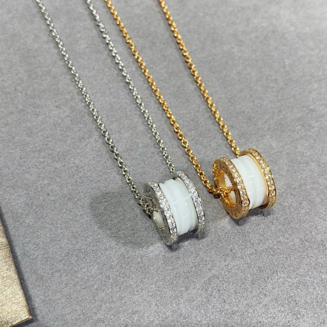[⭐Shinejoy]ZERO 1 DIAMOND CERAMIC NECKLACE