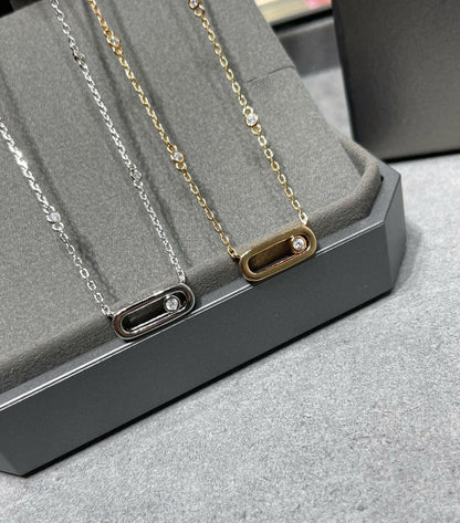 [⭐Shinejoy]MOVE UNO DIAMOND NECKLACE