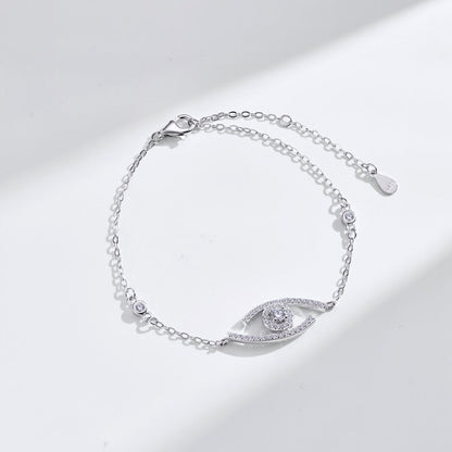 [⭐Shinejoy]Demo Eye Pave-Set Diamond Bracelet