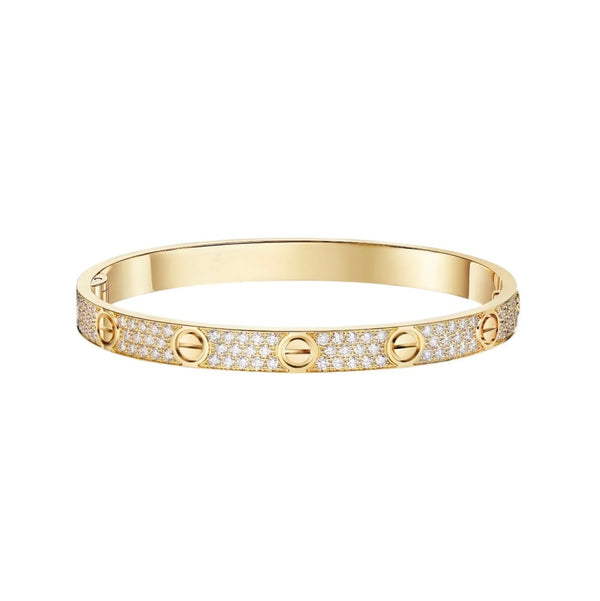 [⭐Shinejoy]LOVE BRACELET 6.1MM DIAMOND-PAVED