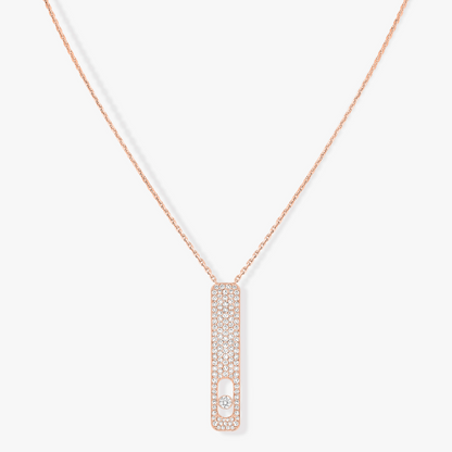 [⭐Shinejoy]MY FIRST DIAMOND PAVED NECKLACE