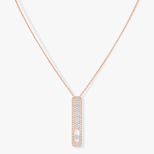 [⭐Shinejoy]MY FIRST DIAMOND PAVED NECKLACE