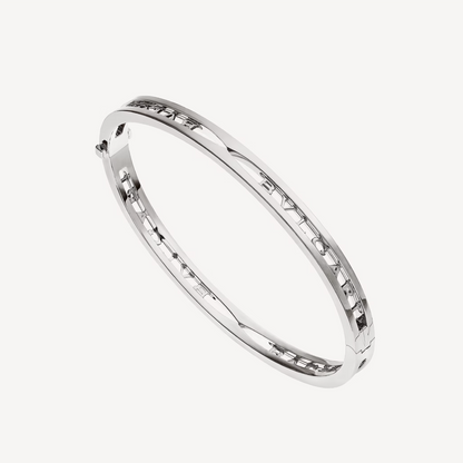 [⭐Shinejoy]ZERO 1 SPIRAL LOGO SILVER BRACELET