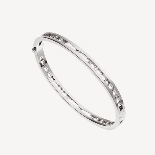 [⭐Shinejoy]ZERO 1 SPIRAL LOGO SILVER BRACELET