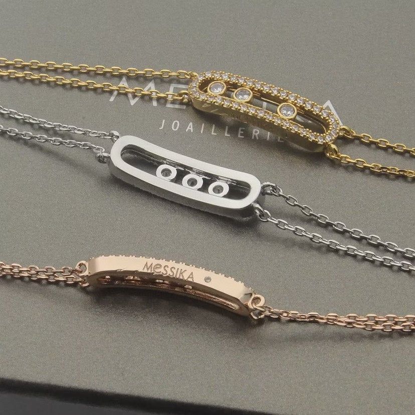 [⭐Shinejoy] Move Classique pavé bracelet