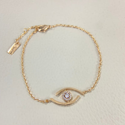 [⭐Shinejoy]Demo Eye Pave-Set Diamond Bracelet