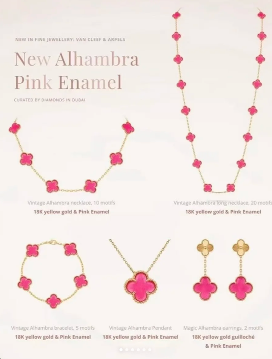 [⭐Shinejoy]26 NEW PINK BUBBLE ENAMEL SET
