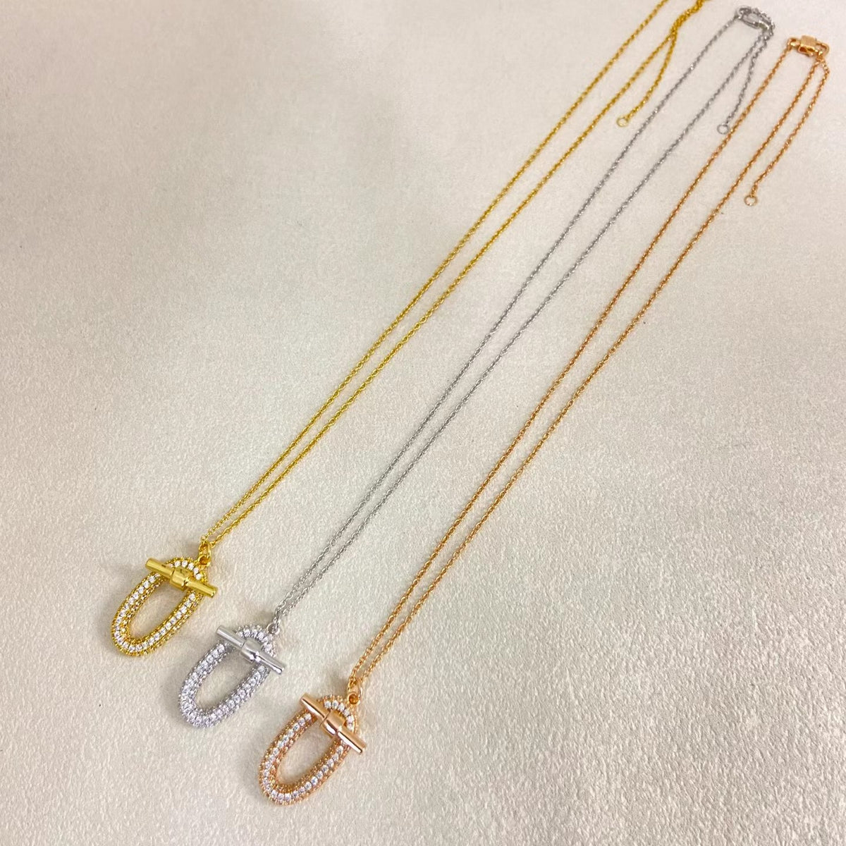 [⭐Shinejoy]HM DIAMOND NECKLACE