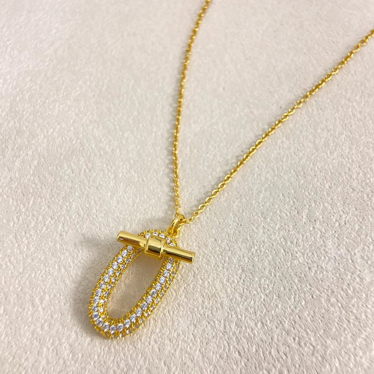 [⭐Shinejoy]HM DIAMOND NECKLACE